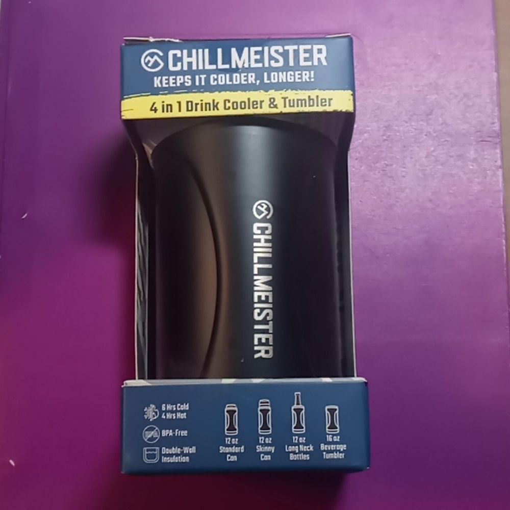 Chillmeister 4 in 1 cooler & tumbler